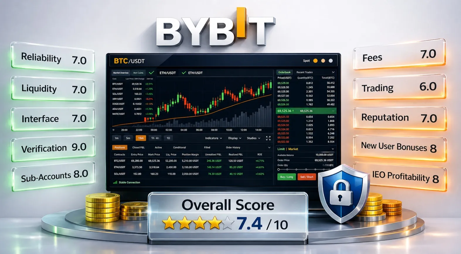 Bybit kripto borsası puanı