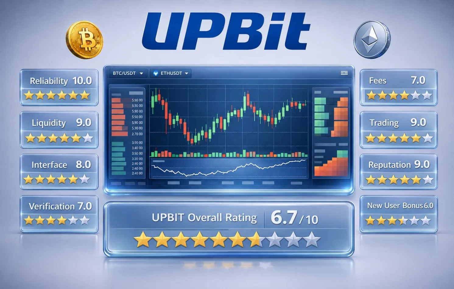 Рейтинг криптобиржи Upbit